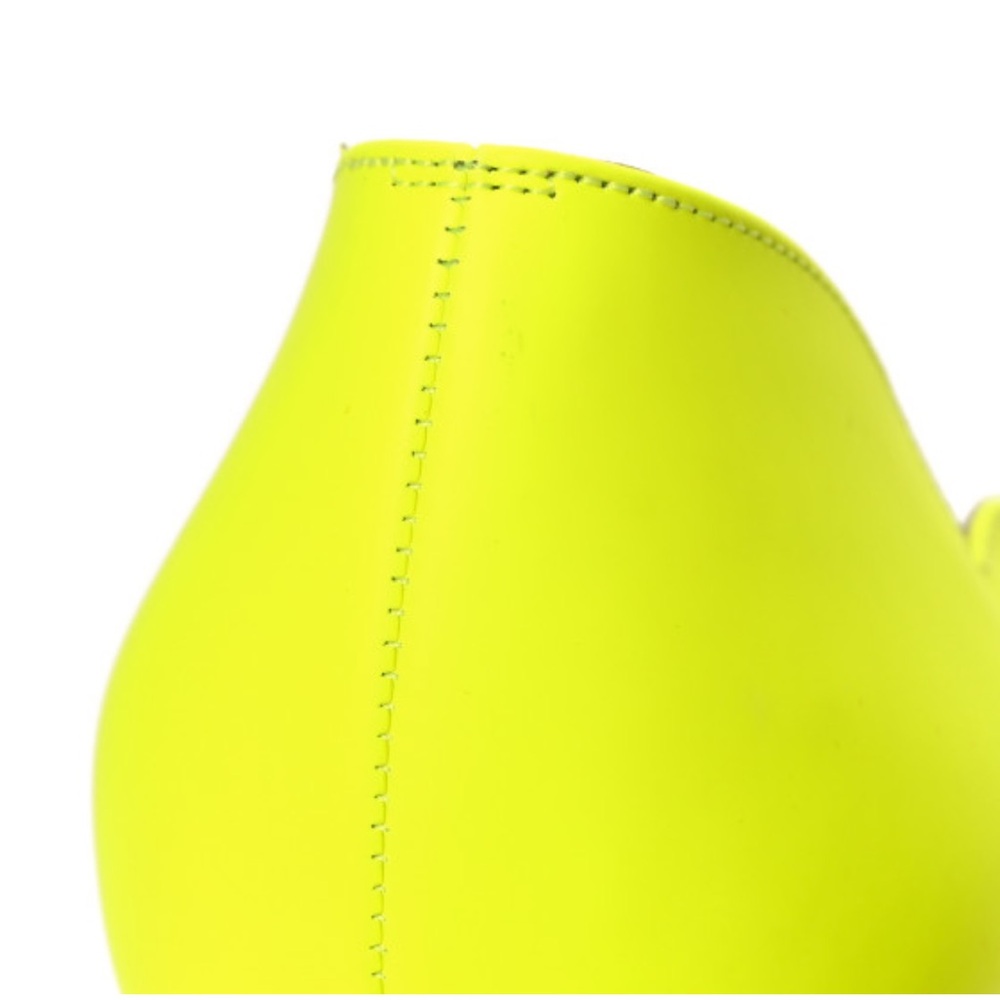 AUTHENTIC CHRISTIAN LOUBOUTIN HOT CHICK 100 FLUO MATT IN NEON - Picture 2 of 10